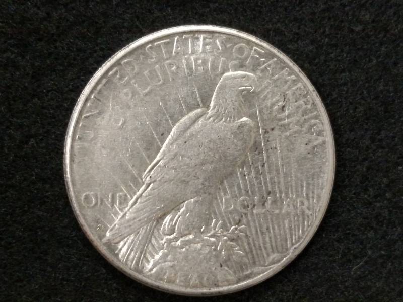 lot 73 image: 1922 S Peace Silver Dollar...