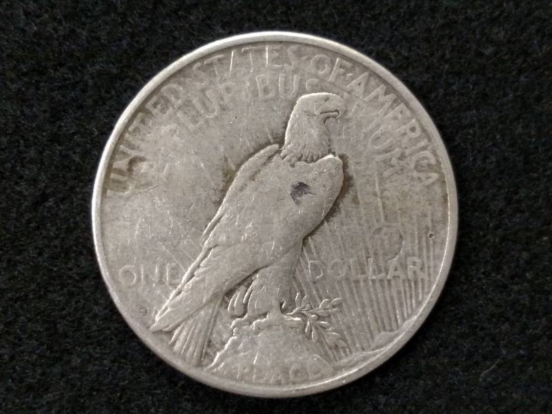 lot 75 image: 1922 S Peace Silver Dollar...