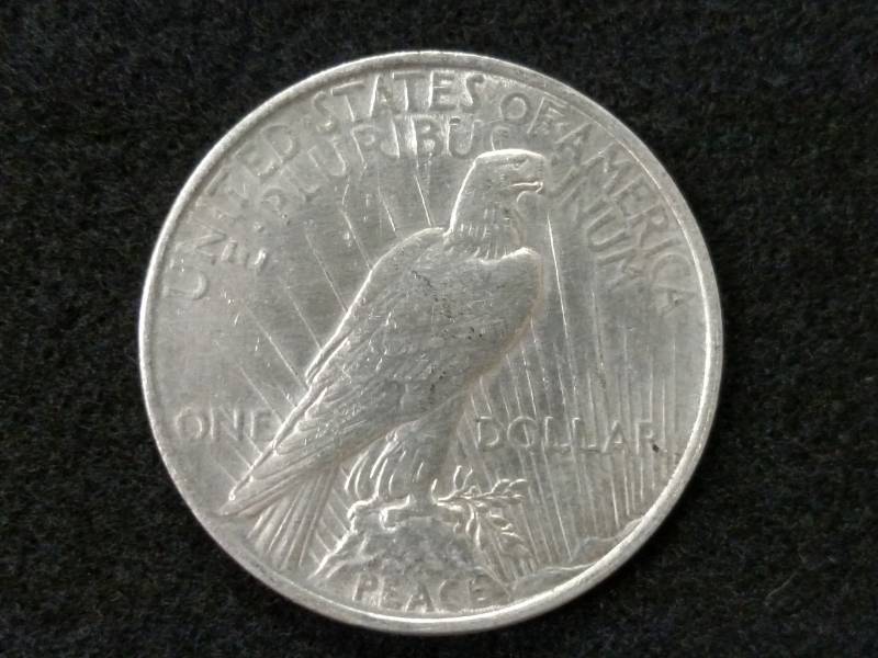 lot 79 image: 1923 Peace Silver Dollar...