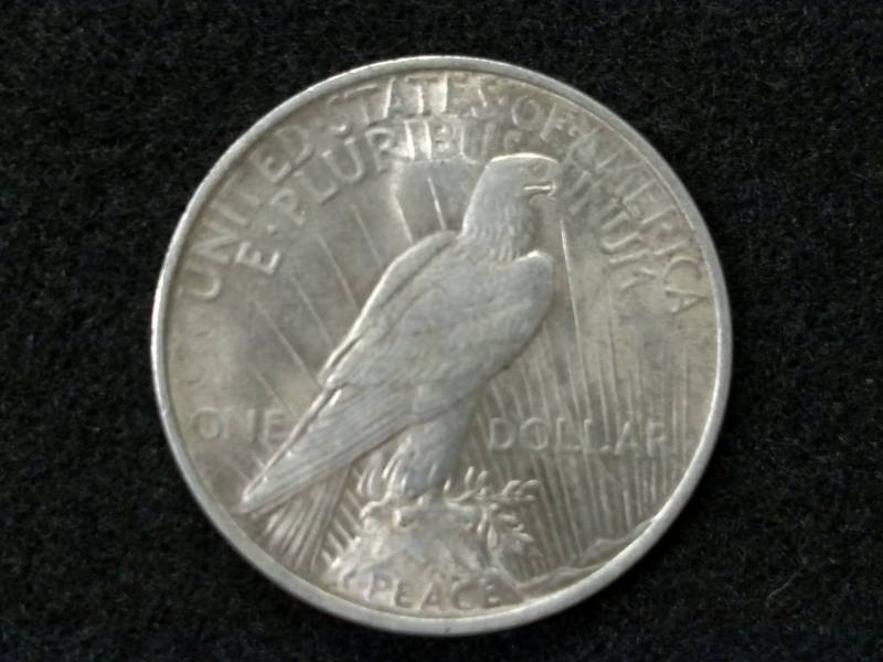 lot 80 image: 1923 Peace Silver Dollar...