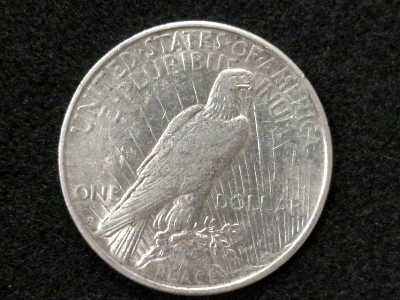 lot 89 image: 1923 S Peace Silver Dollar...