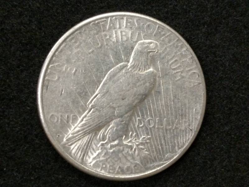 lot 91 image: 1923 S Peace Silver Dollar...