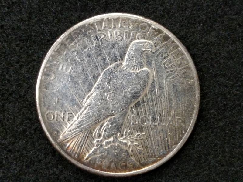lot 96 image: 1923 S Peace Silver Dollar, Some To...