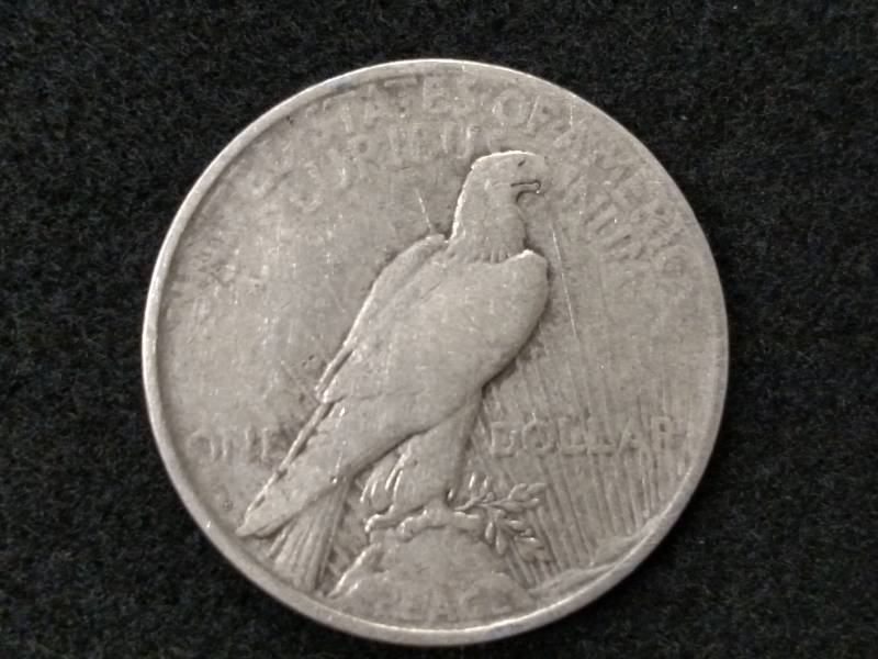 lot 105 image: 1926 D Peace Silver Dollar...