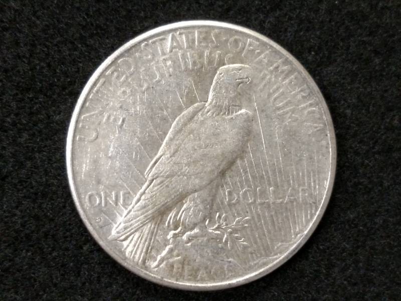 lot 107 image: 1926 S Peace Silver Dollar...