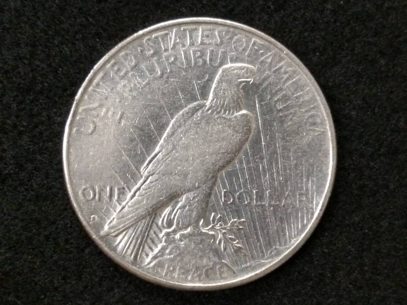 lot 109 image: 1927 S Peace Silver Dollar...