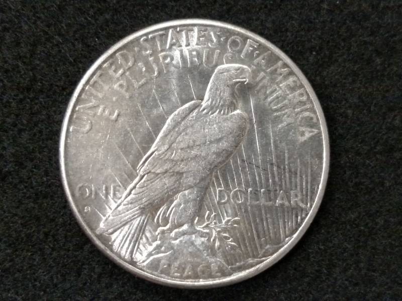 lot 110 image: 1928 S Peace Silver Dollar...