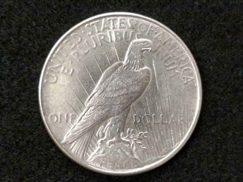lot 111 image: 1934 High Grade Peace Silver Dollar...
