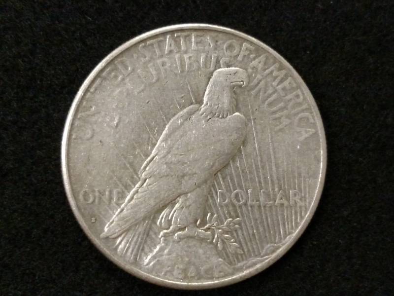 lot 113 image: 1934 S Peace Silver Dollar...