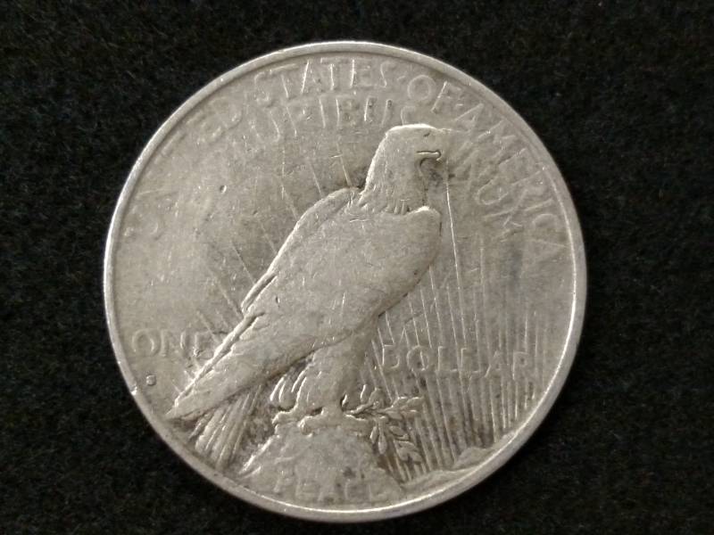 lot 114 image: 1935 S Peace Silver Dollar...