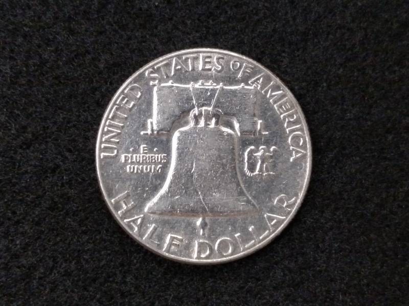 lot 120 image: 1952 Franklin Silver Half Dollar...