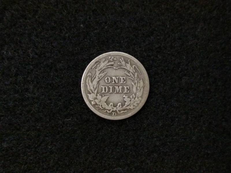 lot 146 image: 1911 D Barber Silver Dime...