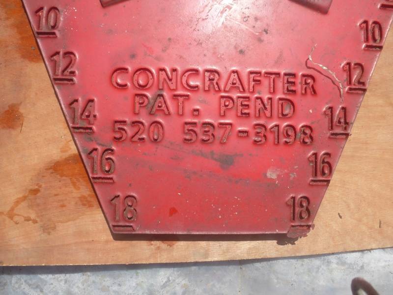 lot 41 image: Concrafter Boarder Stamp #2