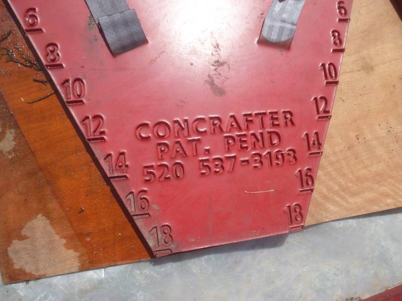 lot 45 image: Concrafter Boarder Stamp #6