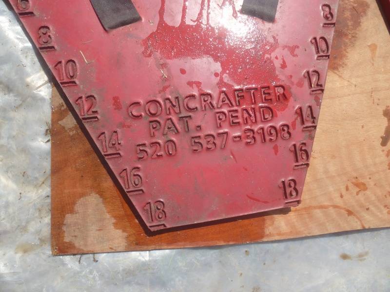 lot 46 image: Concrafter Boarder Stamp # 7