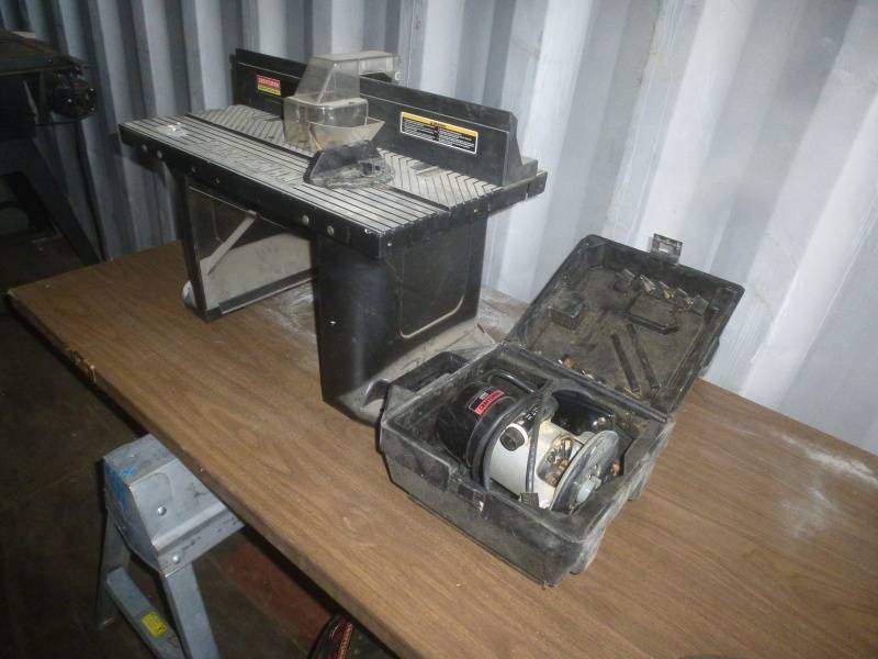 lot 87 image: Craftsmen Router & Table