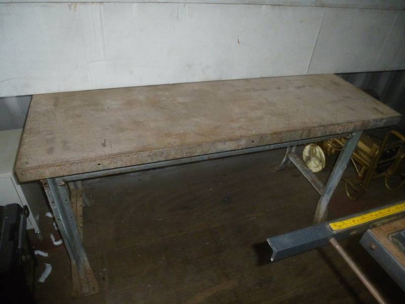 lot 88A image: Steel Table