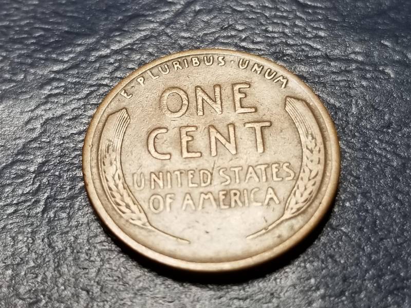 lot 43 image: 1926-S US WHEAT CENT BETTER DATE COIN