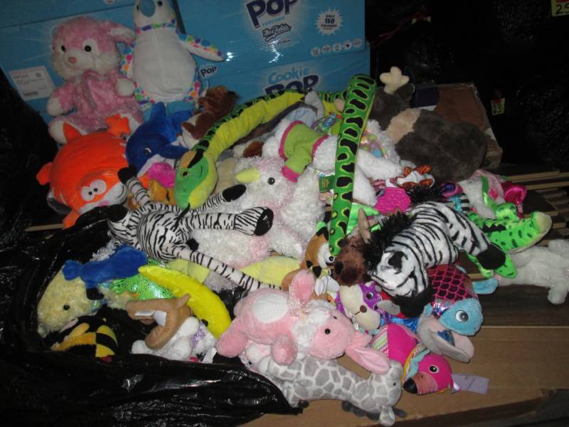 lot 28 image: Large Lot of Plush Animals...
