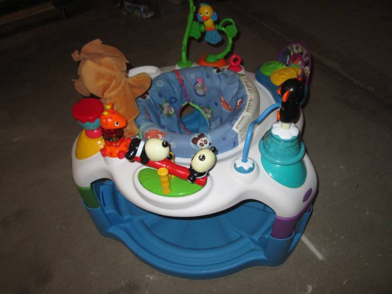 lot 52 image: Baby Einstein Rocking Activity Cent...