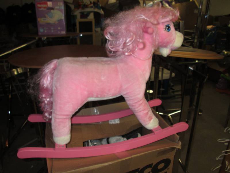 lot 54 image: Kids Rocking Horse with Noices...