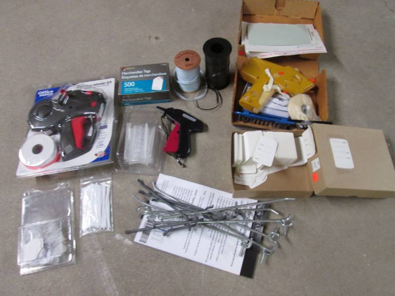 lot 121 image: Price Taging Guns Tags and other mi...