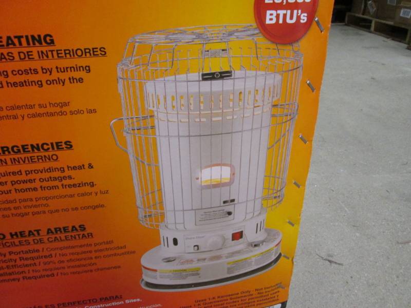 lot 140 image: Dura Heat 23,800 BTU Indoor Kerosen...
