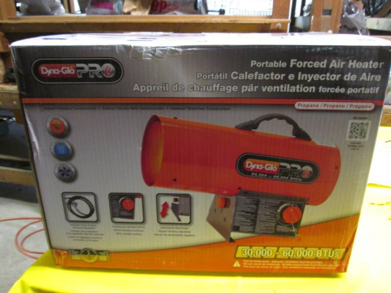 lot 161 image: Dyna-Glo Pro 60K BTU Forced Air Pro...
