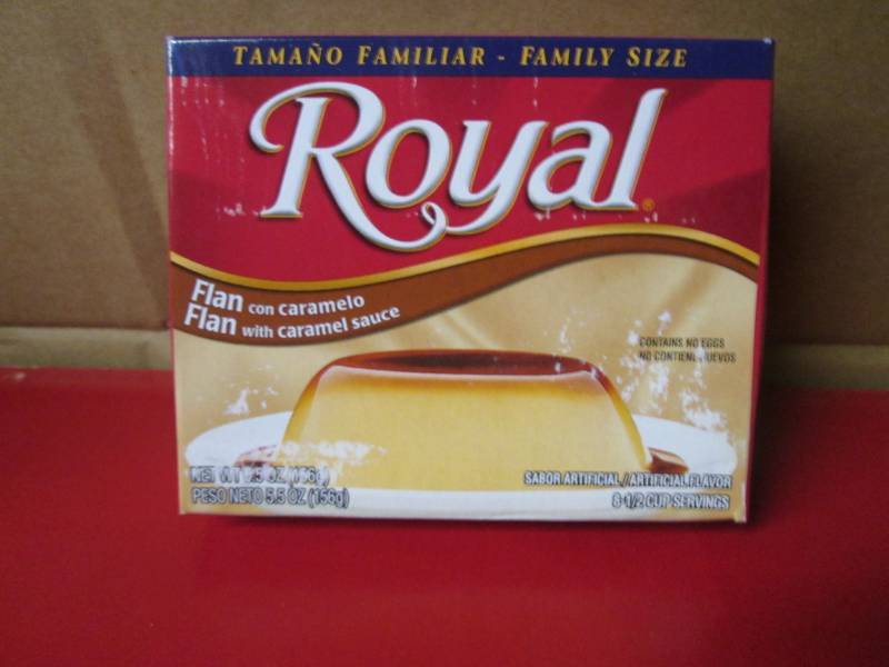 lot 176 image: Case of Royal Dessert Flan with Car...