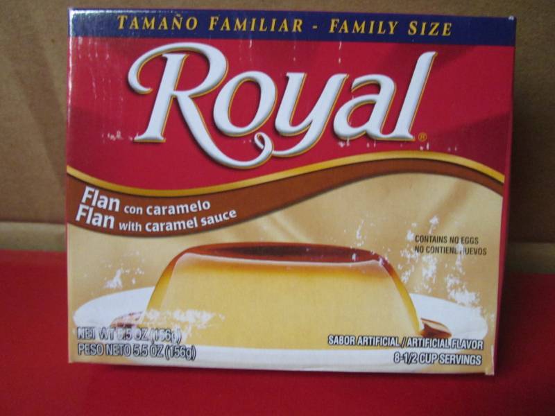 lot 177 image: Case of Royal Dessert Flan with Car...