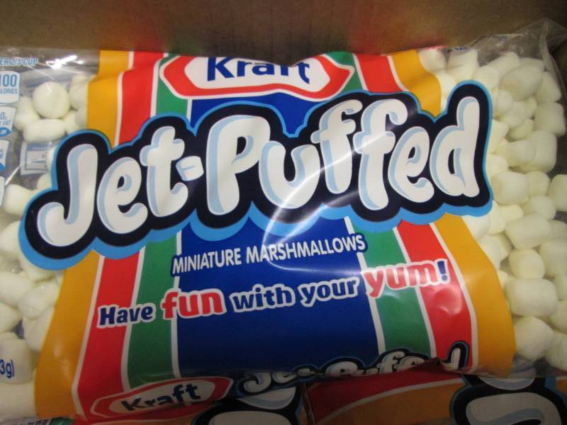 lot 184 image: Case of 18 Bags of Jet-Puffed Minia...