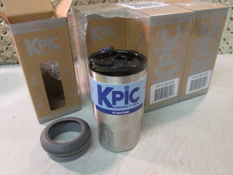 lot 197 image: Lot of 6 - 14 ounce K Pic Double Wa...