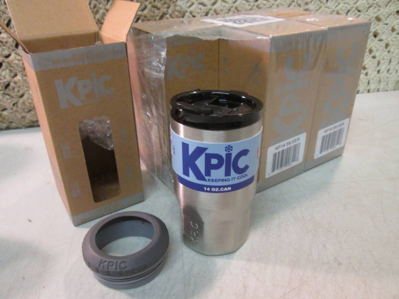 lot 201 image: Lot of 6 - 14 ounce K Pic Double Wa...
