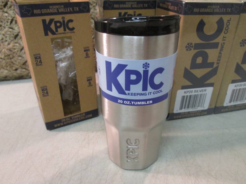 lot 204 image: Lot of 6 - 20 ounce K Pic Double Wa...