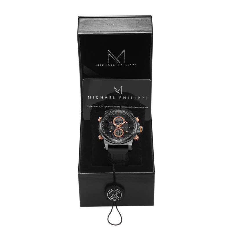 lot 70 image: Mens Adventurer  48mm Elite Silicone Desert Rose