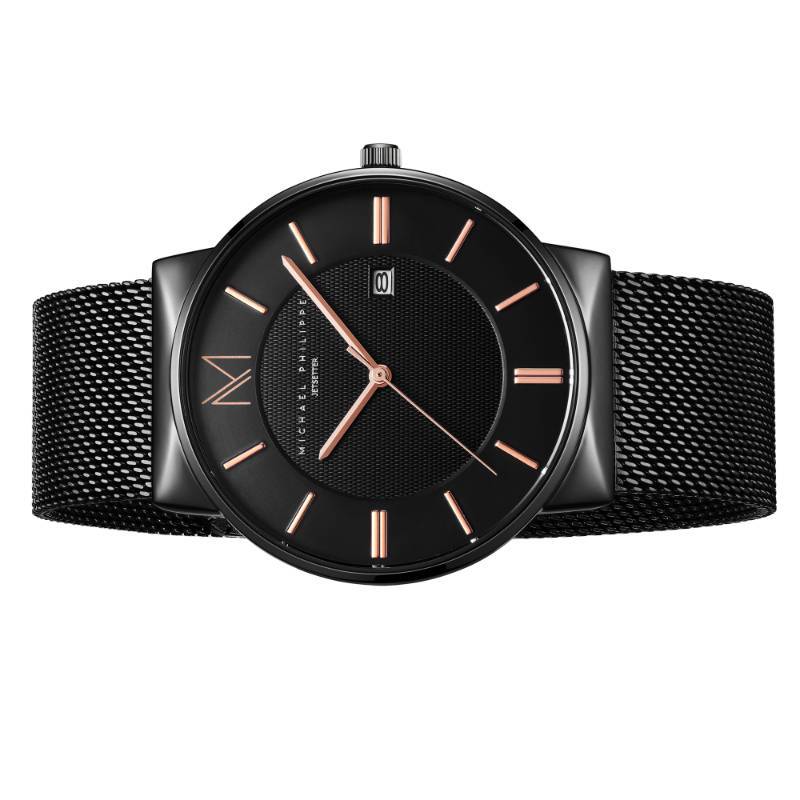 lot 77 image: Mens Jetsetter  40mm Milanese Mesh Star Rose