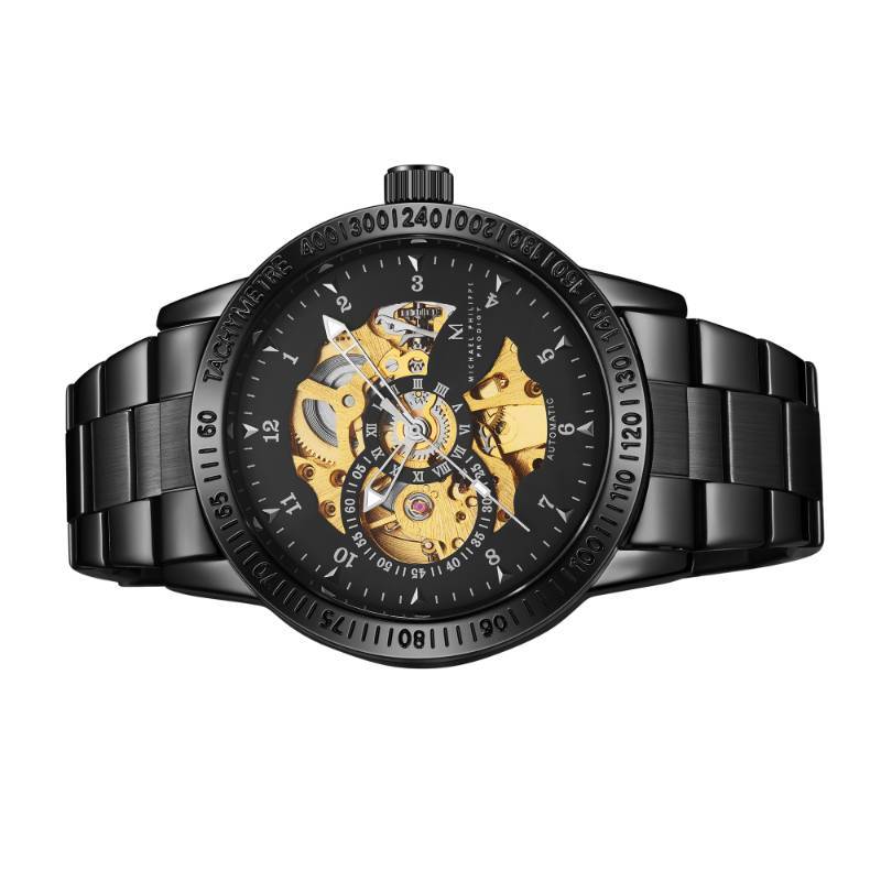 lot 86 image: Mens Prodigy  42.5mm Oyster Steel Link Curie Gold