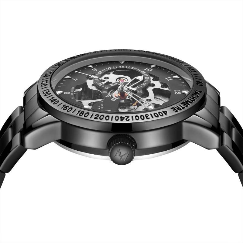 lot 87 image: Mens Prodigy  42.5mm Oyster Steel Link Stratan Silver