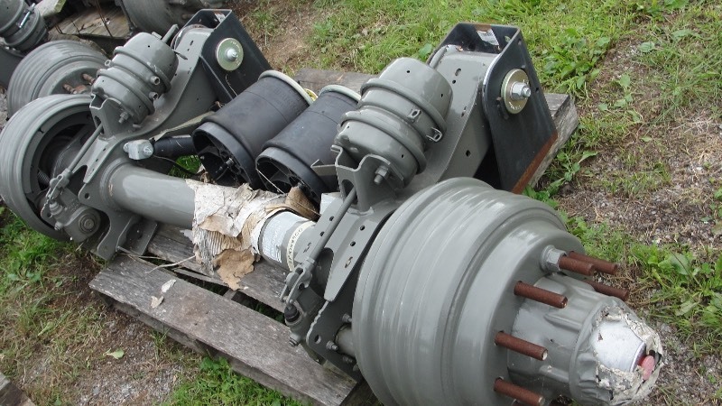 lot 12 image: 1-  Hendrickson AANT 25K Humpedinverted  AXLE W AIR BAGS