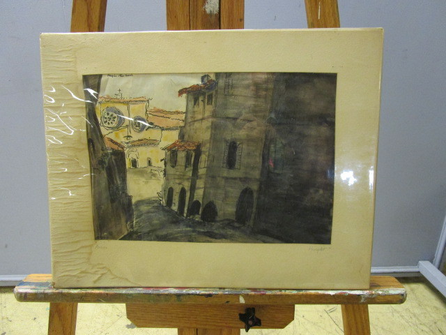 ORIGINAL SIGNED WATERCOLOR BY HELEN POWELL HOOPER