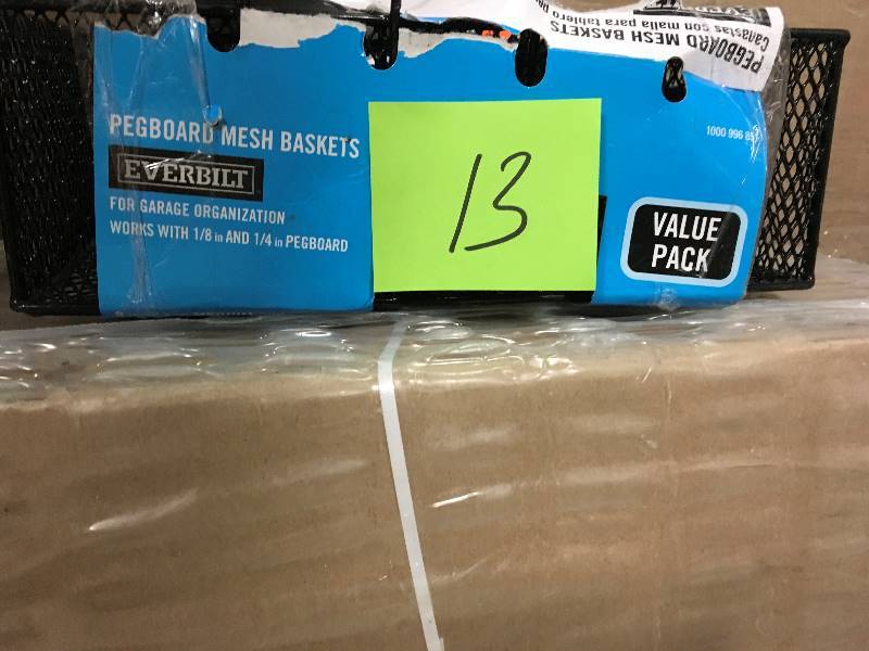 Everbuilt Pegboard wire mesh basket only 1