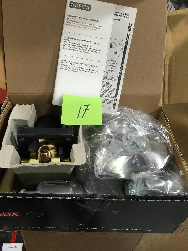 Mandara Single-Handle 1-Spray Tub and Shower Faucet in Brushed Nickel (Valve Included) in good condition