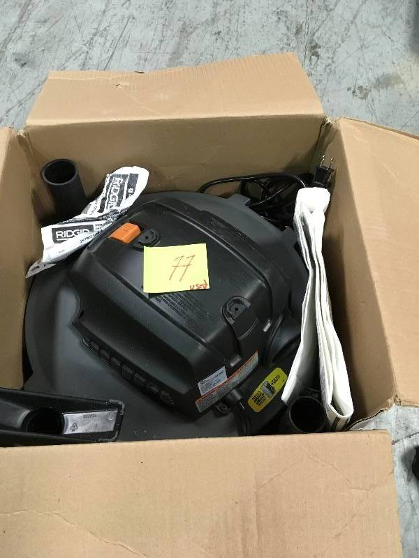 RIDGID 6 Gal. 3.5-Peak HP NXT WetDry Vac USED in good condition