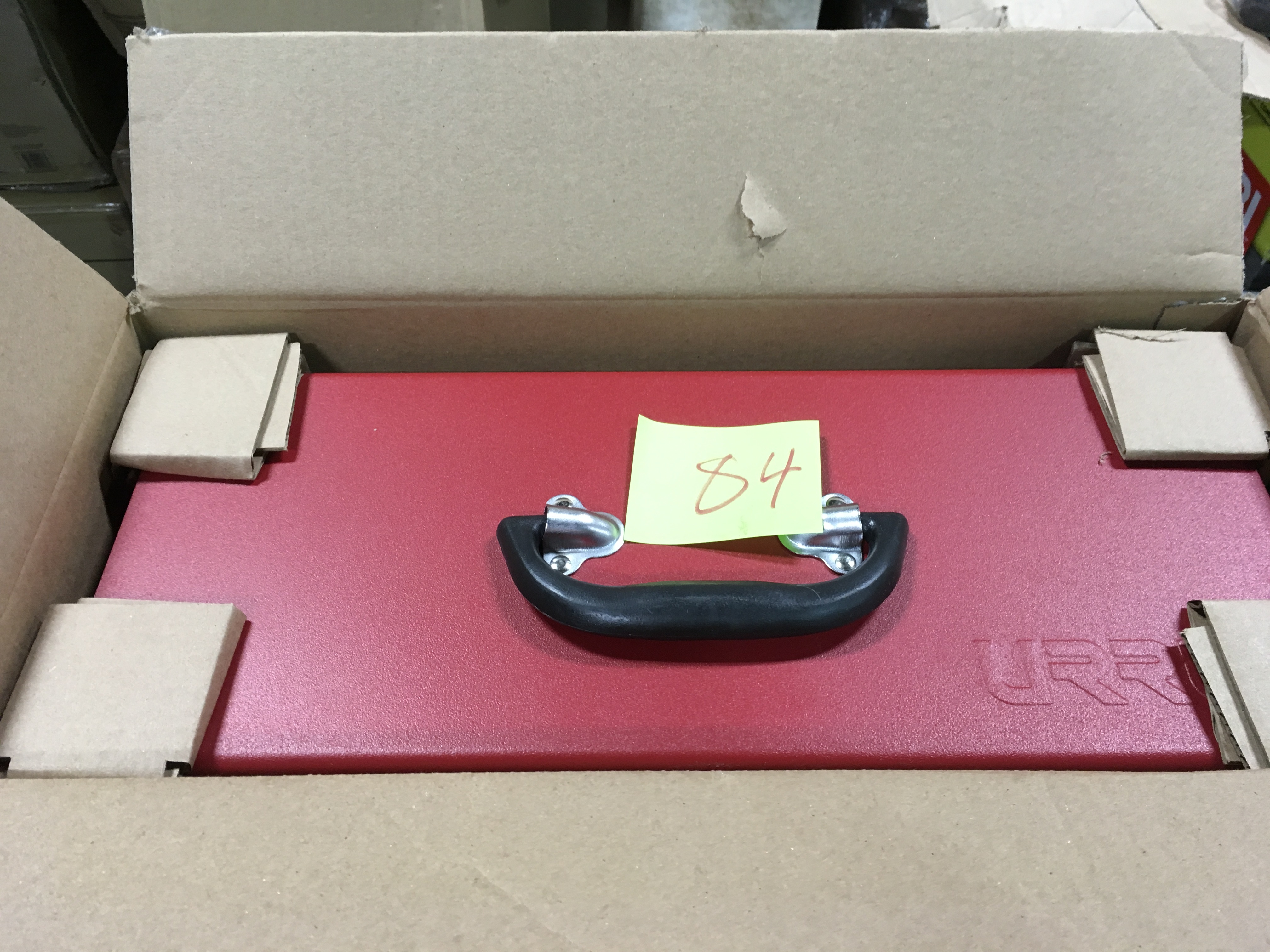 URREA Heavy Duty Metal Tool Box - 17 in. X 7 12 in. X 7 in. in good condition