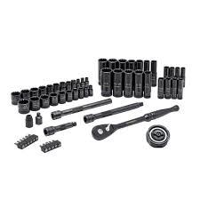Husky 38 in. Drive 100-Position Universal SAE and Metric Mechanics Tool Set (60-Piece) in good condition