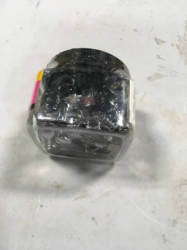 lot 58 image: Apollo 12 in. Chrome-Plated Brass PEX Barb x 38 in. Compression Quarter-Turn Angle Stop Valve Jar (6-Pack)  in good condition