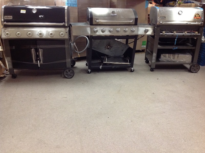 lot 103 image: Lot of 3 costumer returns grilles mix conditions missing parts