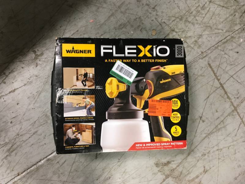 lot 47 image: Wagner FLEXiO 3000 HVLP Paint Sprayer  in good condition