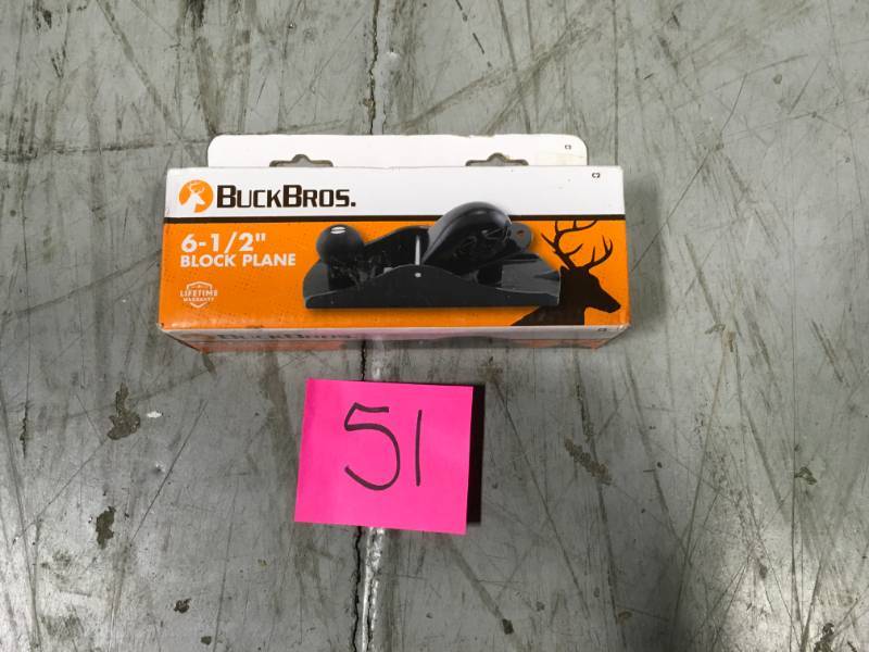 lot 51 image: Buck Bros. 6-12 in. Block Plane  in good condition
