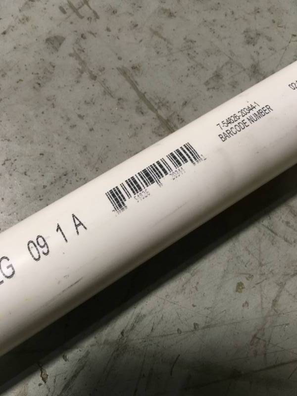 lot 46 image: 1-12 in. x 10 ft. 330-PSI Schedule 40 PVC DWV Plain End Pipe not used